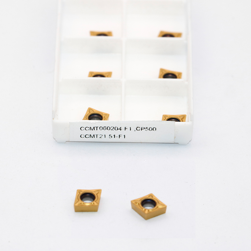 山高硬質合金刀片 車刀片 CCMT060204-F1 CP600 內孔刀片